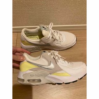 ナイキ(NIKE)のNIKE エアーマックス　白　24.5cm(スニーカー)