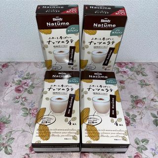 エイージーエフ(AGF)のナッツのラテ　ノンカフェイン　ナチューム　ブレンディ　4本入りx4箱　まとめ売り(その他)