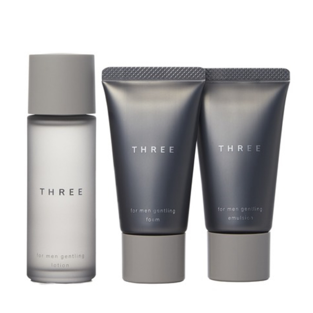 THREE(スリー)のTHREE フォーメン ジェントリング トライアルキット コスメ/美容のキット/セット(サンプル/トライアルキット)の商品写真