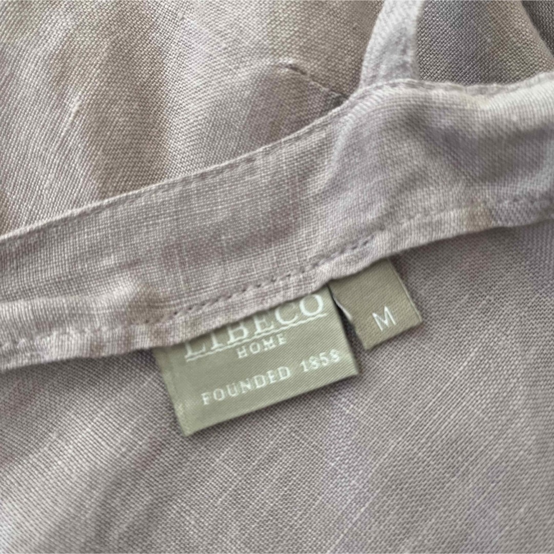 fog linen work(フォグリネンワーク)のLIBECO リベコ　ベルギーリネンのキャミワンピース　ラベンダー色 レディースのワンピース(ひざ丈ワンピース)の商品写真