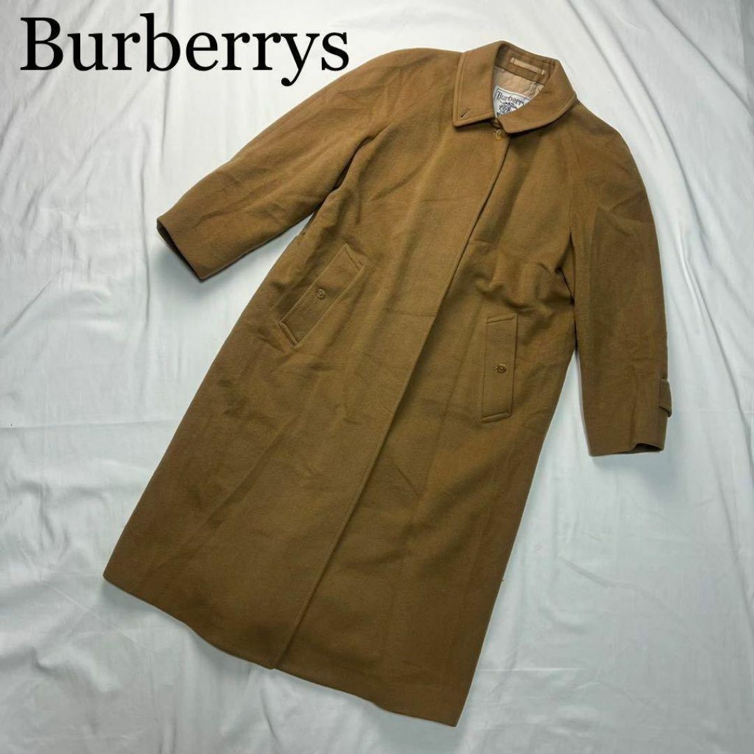 BURBERRY(バーバリー)のBurberrys バーバリーズ ロングコート ベージュ カシミヤ混 9AB2 レディースのジャケット/アウター(ロングコート)の商品写真