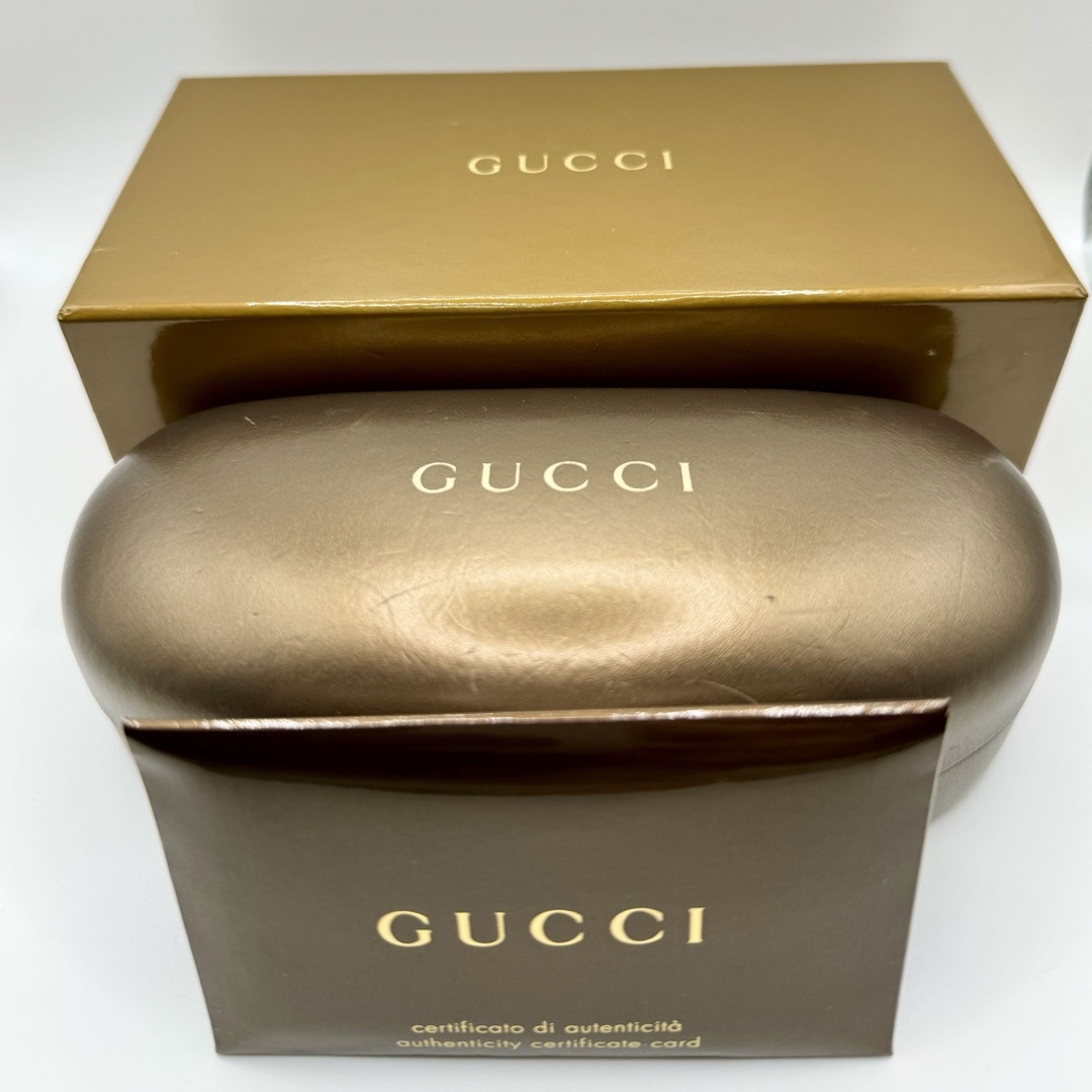 Gucci(グッチ)のGUCCI グッチ べっ甲柄 クレスト サングラス GG3026/Sセルフレーム レディースのファッション小物(サングラス/メガネ)の商品写真