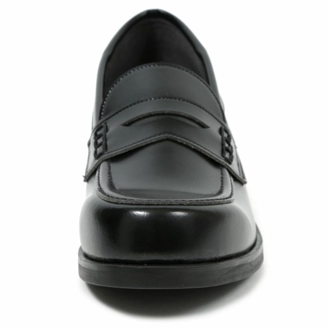 [アキリコ] ローファー 日本製 やわらか シンプルデザイン 学生 通学 入学式 レディースの靴/シューズ(その他)の商品写真