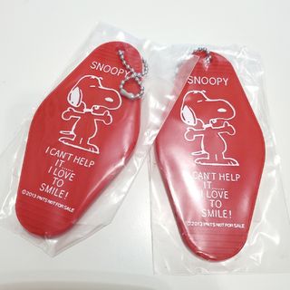 【新品未使用】非売品DD×SNOOPY　キーホルダー2点セット