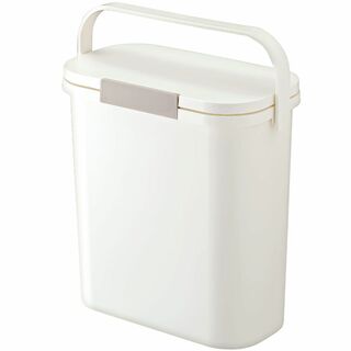リス ゴミ箱 運べる防臭ペール ホワイト 10L H&H 日本製 10S(ごみ箱)