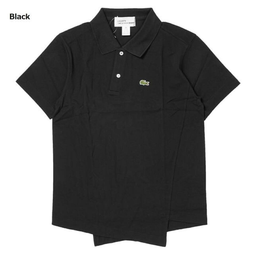 COMME des GARCONS(コムデギャルソン)のラコステ LACOSTE ×COMME des GARCONS SHIRT コムデギャルソン コラボ ポロシャツ カットソー Black M メンズのトップス(ポロシャツ)の商品写真