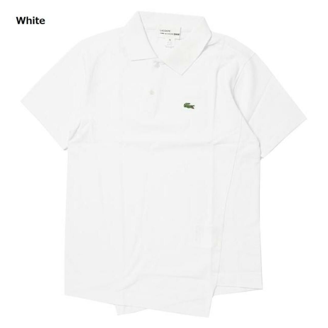 COMME des GARCONS(コムデギャルソン)のラコステ LACOSTE ×COMME des GARCONS SHIRT コムデギャルソン コラボ ポロシャツ カットソー White M メンズのトップス(ポロシャツ)の商品写真