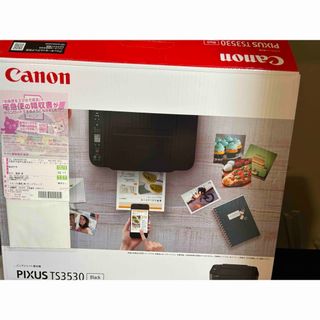 キヤノン(Canon)の新品　キヤノン PIXUSTS3530BK インクジェットプリンター PIXUS(PC周辺機器)