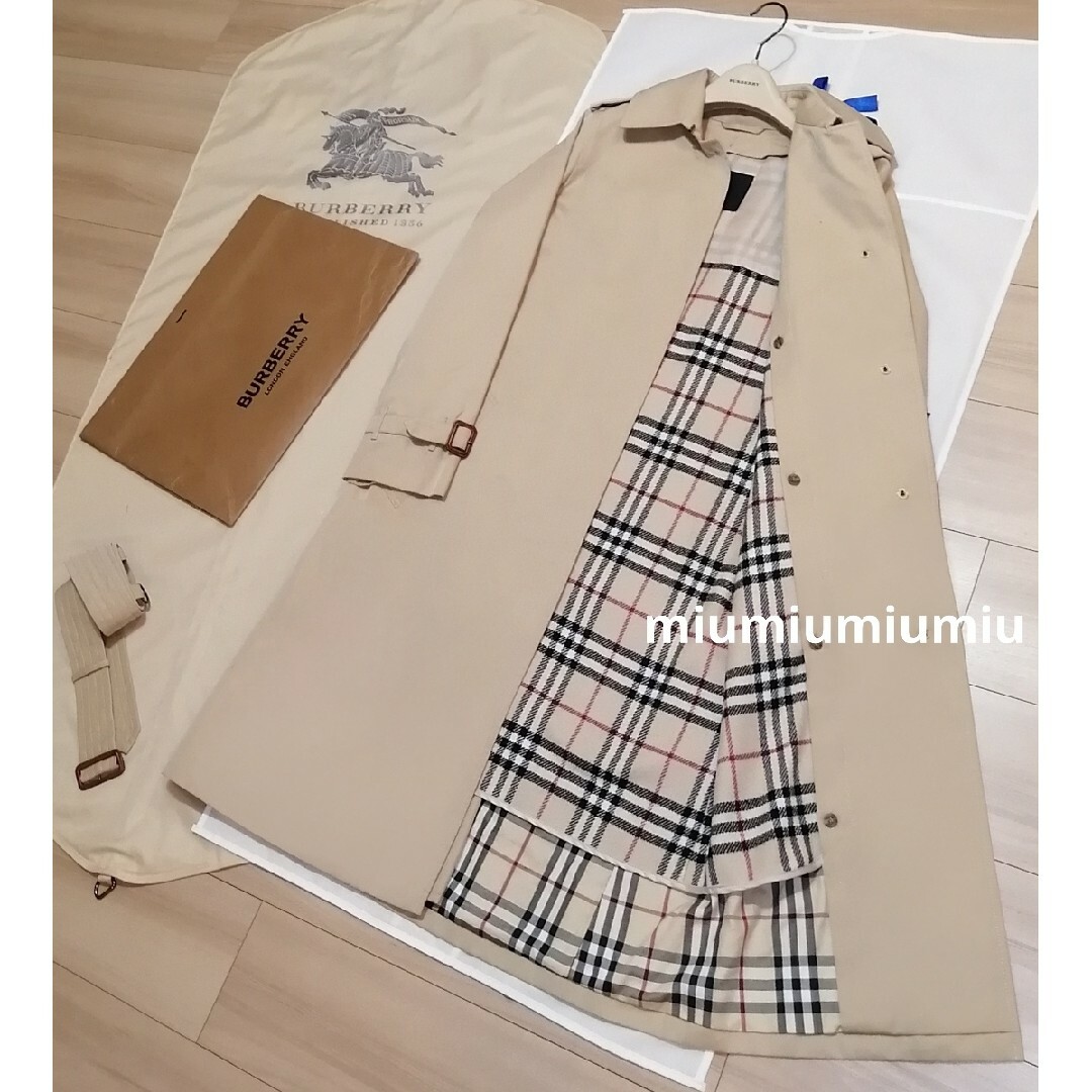 BURBERRY(バーバリー)の本物上質●　ライナー付きトレンチコート　バーバリーロンドン レディースのジャケット/アウター(トレンチコート)の商品写真