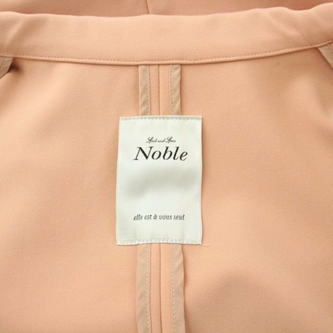 Noble(ノーブル)のノーブル NOBLE チェスターコート シングル ロング丈 38 M ピンク レディースのジャケット/アウター(その他)の商品写真