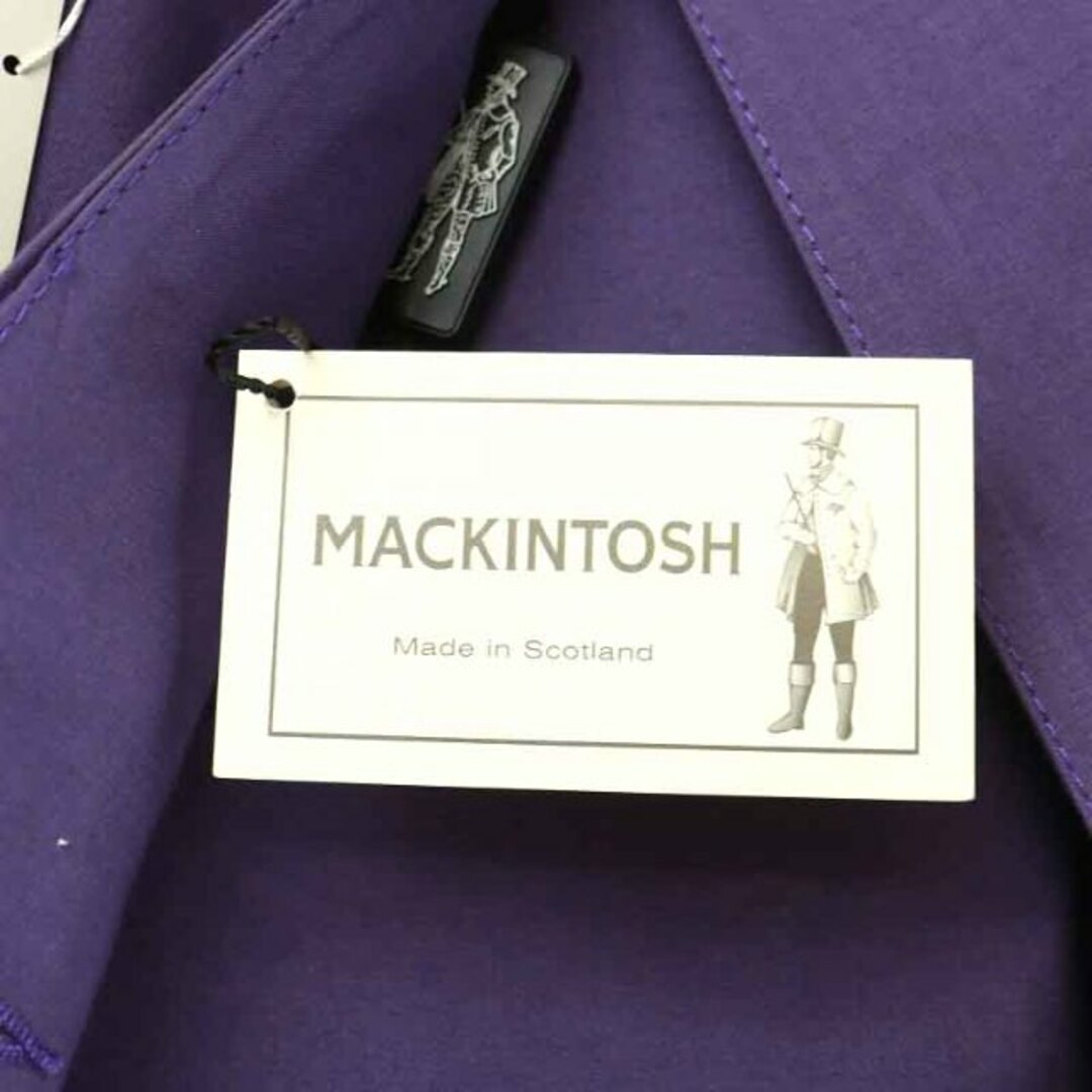 MACKINTOSH(マッキントッシュ)のマッキントッシュ ステンカラーコート スプリングコート ロング 34 XS 紫 レディースのジャケット/アウター(その他)の商品写真