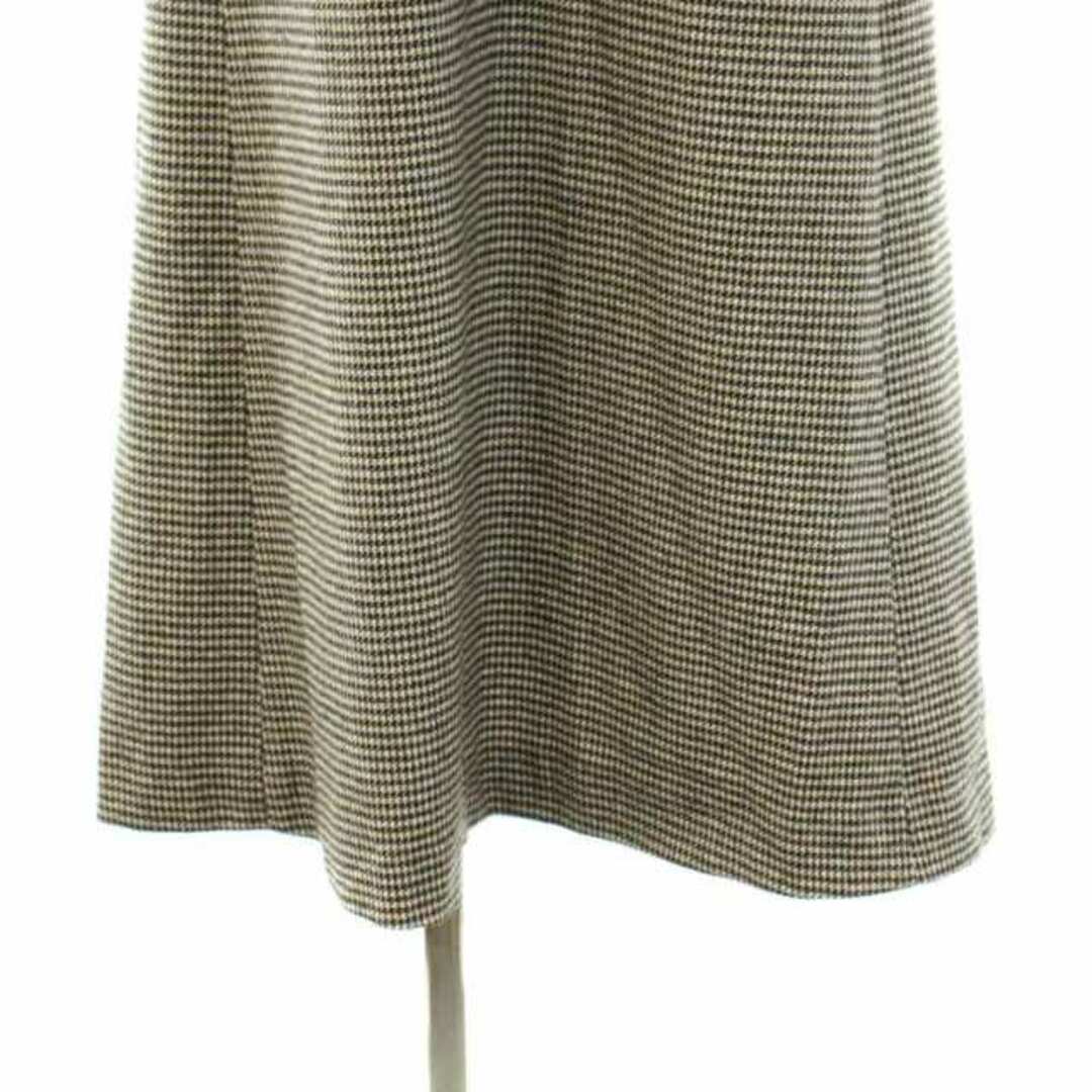 トゥモローランドコレクション シックシェファードフレアジャンパースカート 34 レディースのワンピース(ひざ丈ワンピース)の商品写真