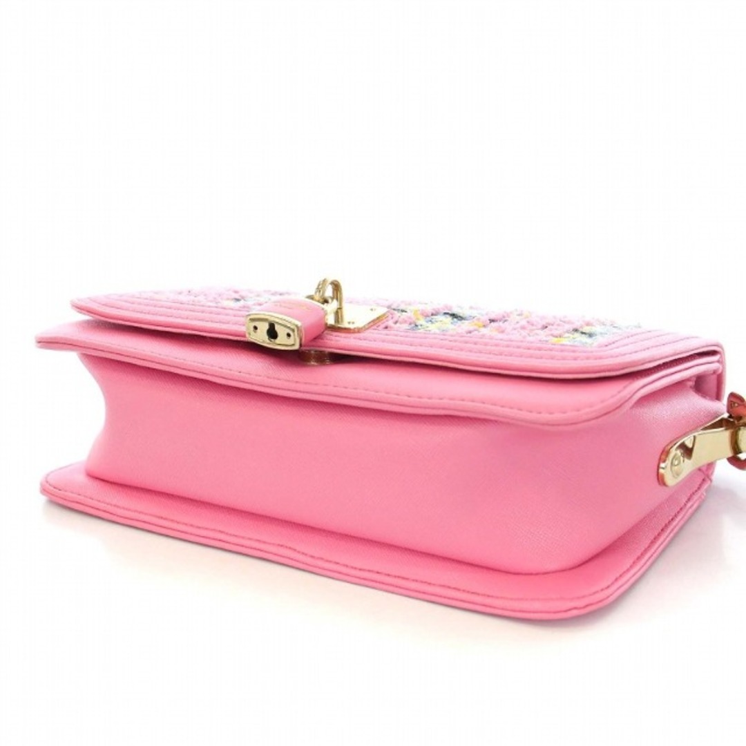 Samantha Vega(サマンサベガ)のサマンサベガ ショルダーバッグ クラッチ 2WAY ツイード ピンク レディースのバッグ(ショルダーバッグ)の商品写真
