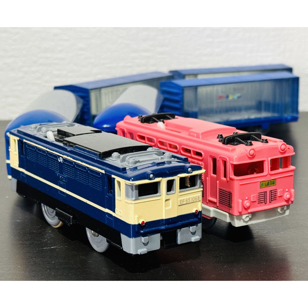 Takara Tomy(タカラトミー)のプラレール  カートレイン九州ダブルセット　カートレイン2000 エンタメ/ホビーのおもちゃ/ぬいぐるみ(鉄道模型)の商品写真