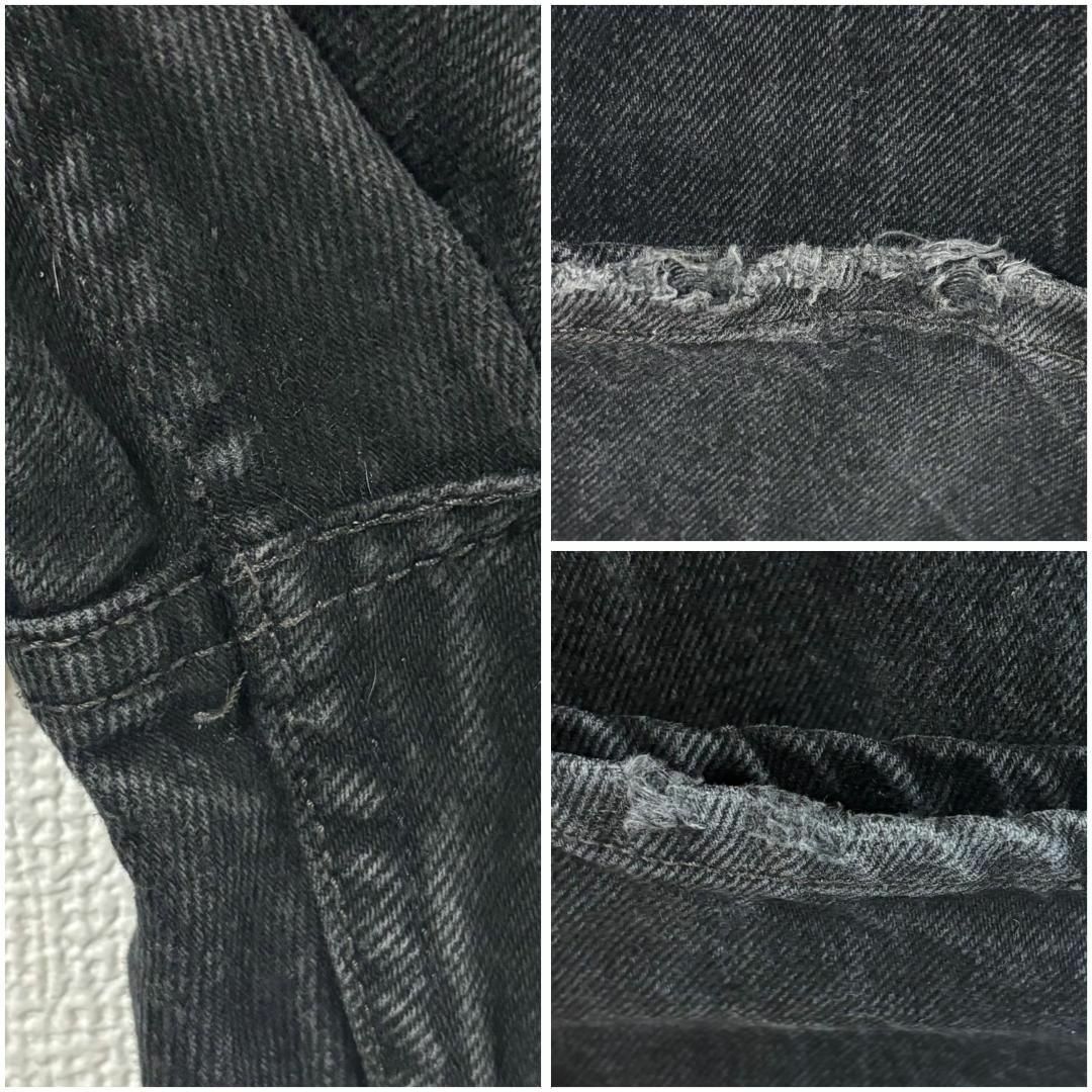 Levi's(リーバイス)のリーバイス550 Levis W38 ブラックデニムパンツ 黒 00s 8230 メンズのパンツ(デニム/ジーンズ)の商品写真