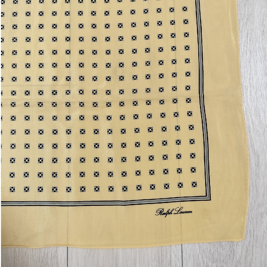 POLO RALPH LAUREN(ポロラルフローレン)のポロ ラルフローレン シルク100% 日本製 スカーフ   B レディースのファッション小物(バンダナ/スカーフ)の商品写真