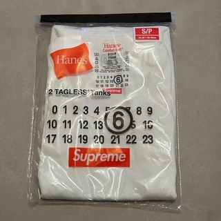 シュプリーム(Supreme)のsupreme mm6 Hanes Tagless Tank(タンクトップ)