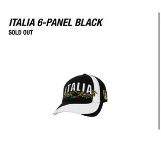 パレス(PALACE)の[新品,未使用] palace italia 6-panel cap black(キャップ)