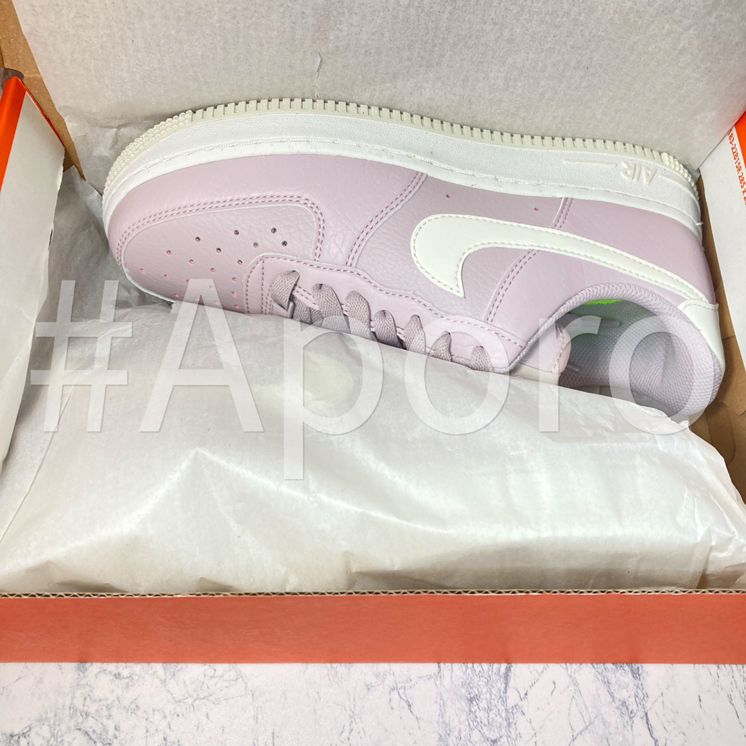 NIKE(ナイキ)のNIKE ナイキ AIR FORCE 1 エアフォース1 パステルピンク24.5 レディースの靴/シューズ(スニーカー)の商品写真