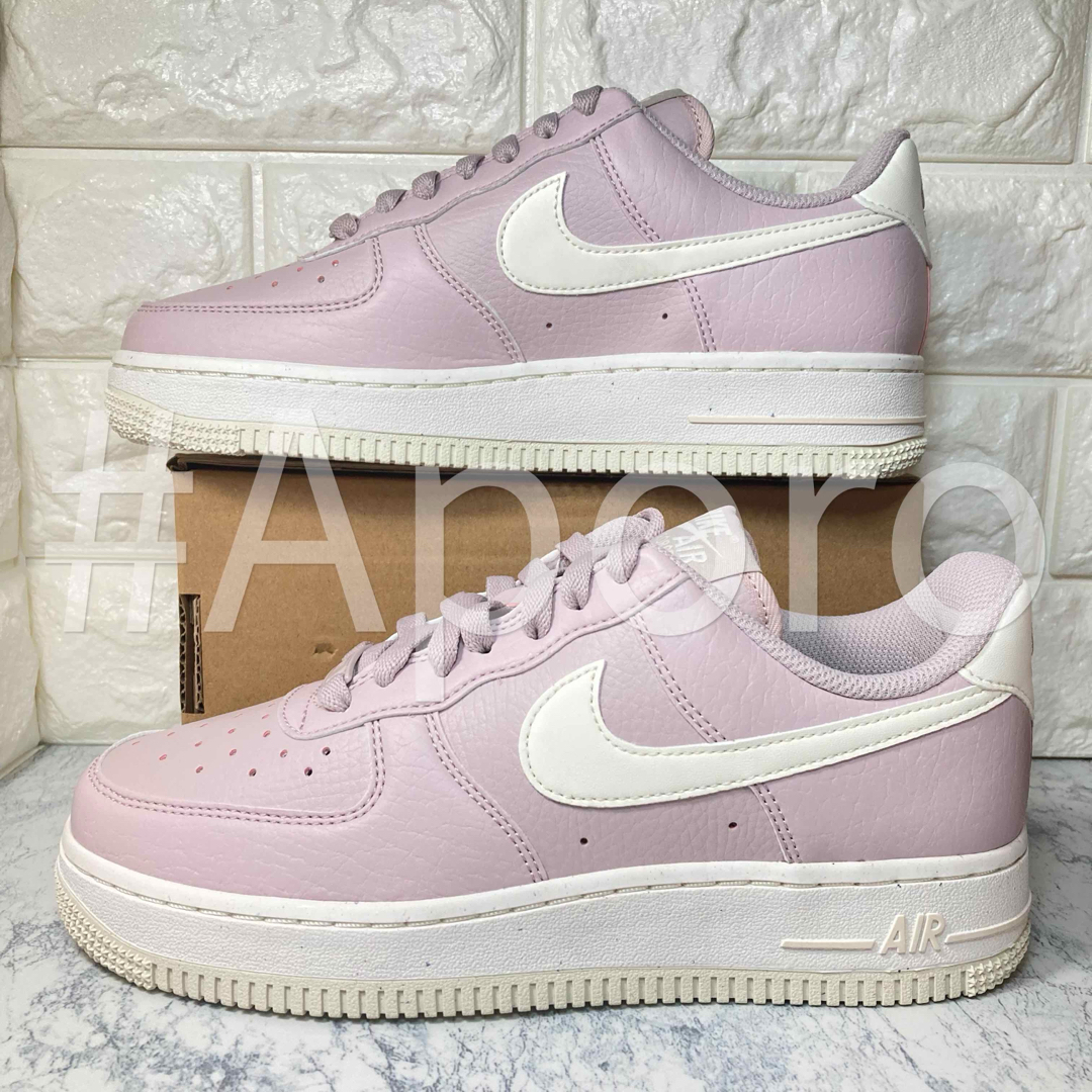 NIKE(ナイキ)のNIKE ナイキ AIR FORCE 1 エアフォース1 パステルピンク24.5 レディースの靴/シューズ(スニーカー)の商品写真