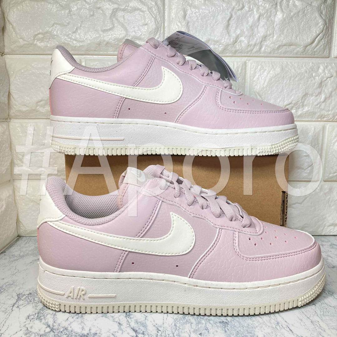 NIKE(ナイキ)のNIKE ナイキ AIR FORCE 1 エアフォース1 パステルピンク24.5 レディースの靴/シューズ(スニーカー)の商品写真