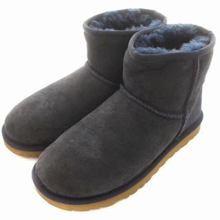 アグ UGG australia ムートンブーツ クラシックミニ 22 紺(ブーツ)