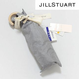 ジルスチュアート(JILLSTUART)の【新品タグ付き】ジルスチュアート 晴雨兼用折りたたみ中傘 フリルJILL(傘)