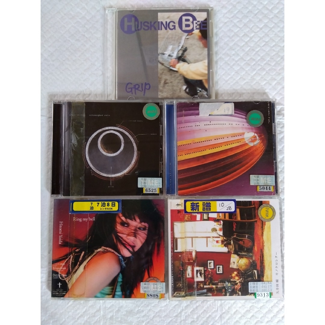 レンタル落ちCD☆L'Arc～en～Ciel、矢井田瞳、HUSKING BEE エンタメ/ホビーのCD(ポップス/ロック(邦楽))の商品写真