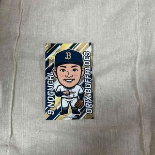 オリックスバファローズ(オリックス・バファローズ)のオリックスバファローズ  野口智哉 ステッカー(スポーツ選手)