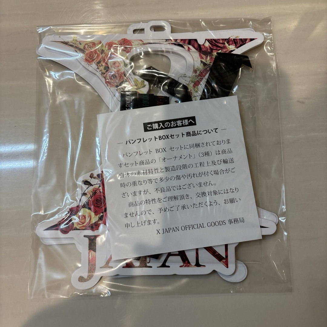 美品　X JAPAN  パンフレットボックスセット エンタメ/ホビーのタレントグッズ(ミュージシャン)の商品写真
