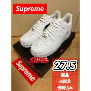 Supreme - 【公式】Supreme NIKE AIR FORCE1 LOW SP 白27.5