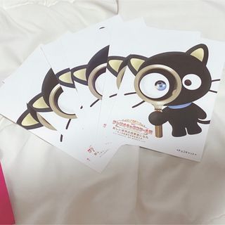 サンリオ(サンリオ)の6枚セット チョコキャット ポストカード サンリオキャラクター大賞 ノベルティ(キャラクターグッズ)