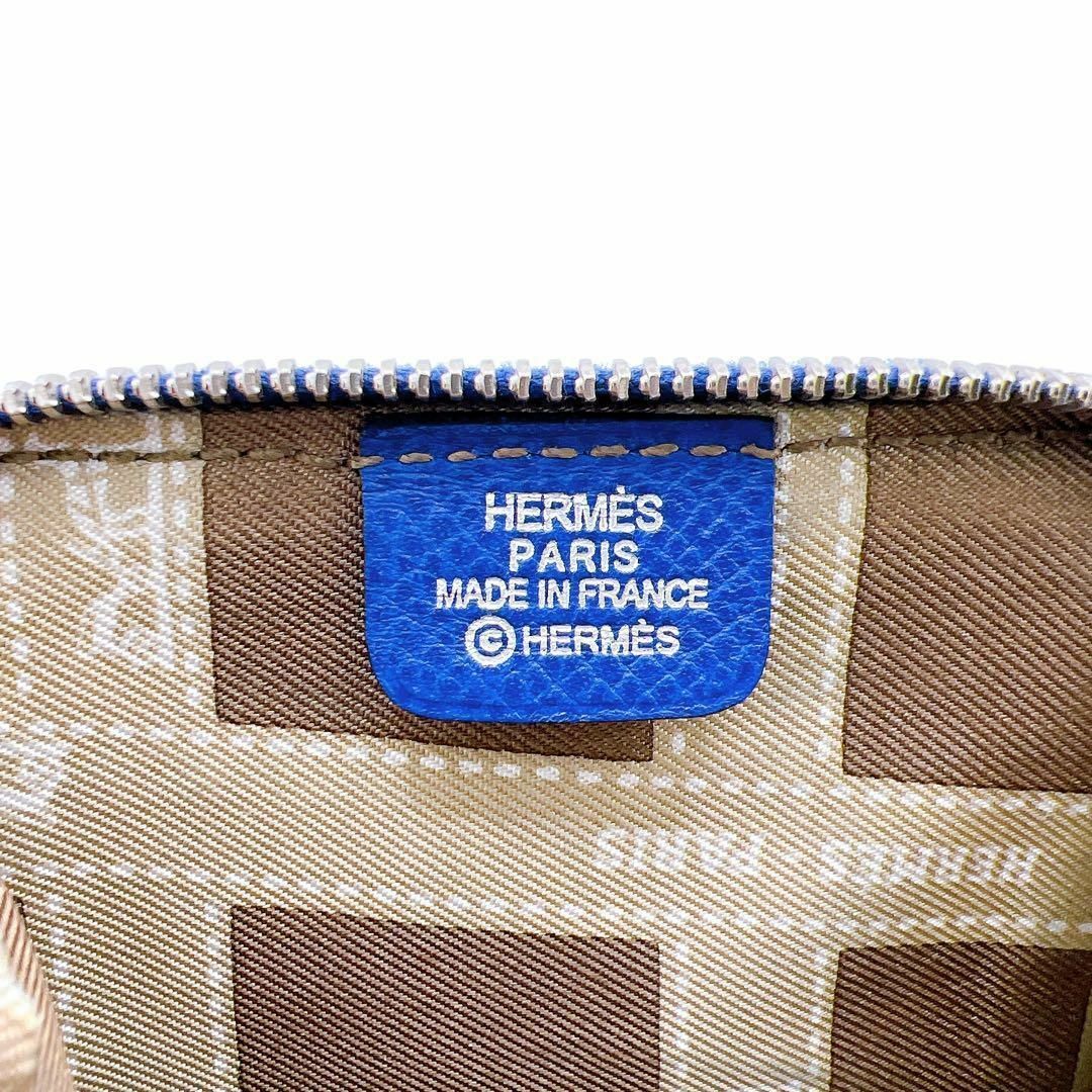 Hermes(エルメス)のエルメス ヴォーエプソン アザップ シルクイン コンパクト コインケース レディースのファッション小物(コインケース)の商品写真