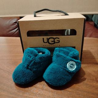 UGG - UGG ベビーシューズ　ネイビー