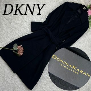 DKNY - ダナキャランニューヨーク レディース Lサイズ ロングコート カシミヤ