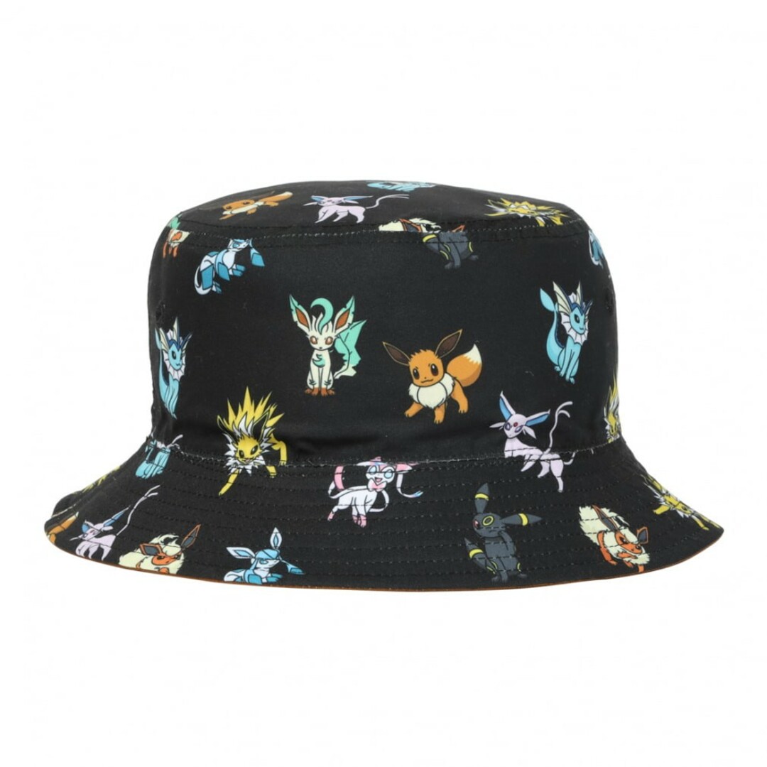 NEW ERA(ニューエラー)のニューエラ BUCKET01 POKEMON EEVEE FRIENDS BLK メンズの帽子(ハット)の商品写真