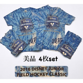 ディズニー(Disney)の2016 Disney フィールドホッケー classic 美品 4枚セット(Tシャツ/カットソー(半袖/袖なし))