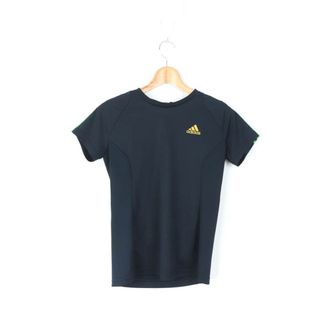 アディダス(adidas)のアディダス 半袖Tシャツ クライマライト UVケア スポーツウエア レディース Mサイズ ネイビー adidas(Tシャツ(半袖/袖なし))