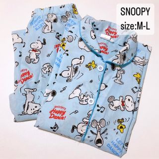 スヌーピー(SNOOPY)のSNOOPY   半袖　パジャマ　レディース　M-L(パジャマ)