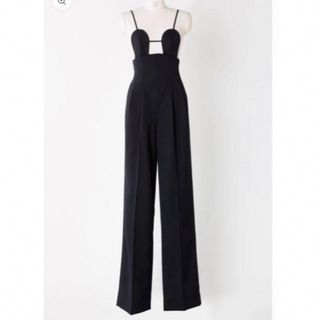 マメ(mame)のFETICO 2WAY BRA JUMPSUITS / BLACK(オールインワン)