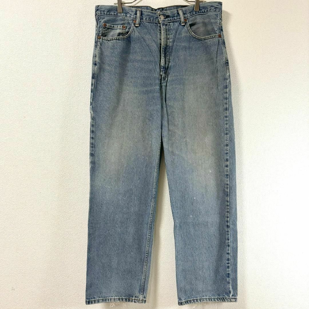 Levi's(リーバイス)のリーバイス550 Levis W38 ブルーデニム 水色 バギーパンツ 8187 メンズのパンツ(デニム/ジーンズ)の商品写真