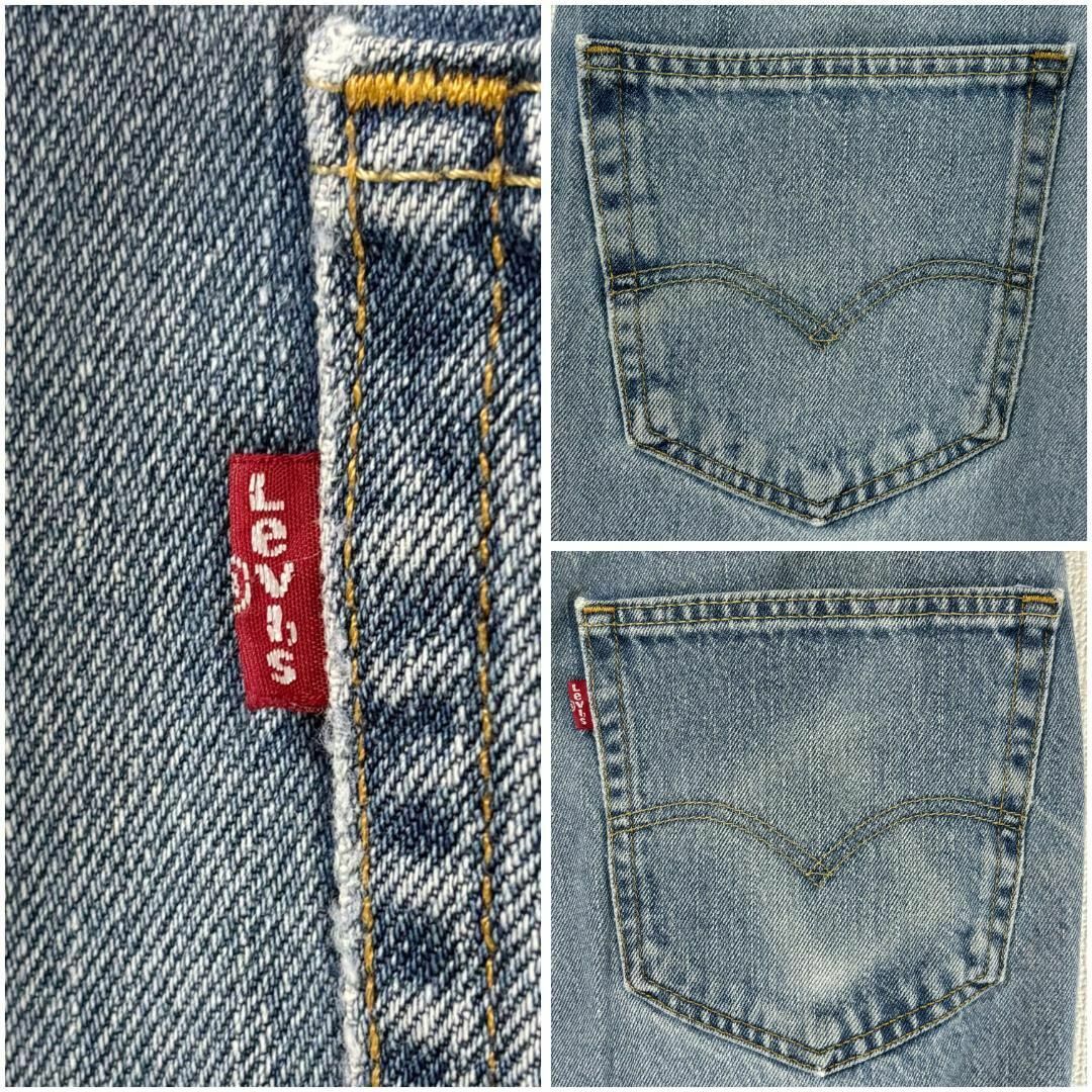 Levi's(リーバイス)のリーバイス550 Levis W38 ブルーデニム 水色 バギーパンツ 8187 メンズのパンツ(デニム/ジーンズ)の商品写真