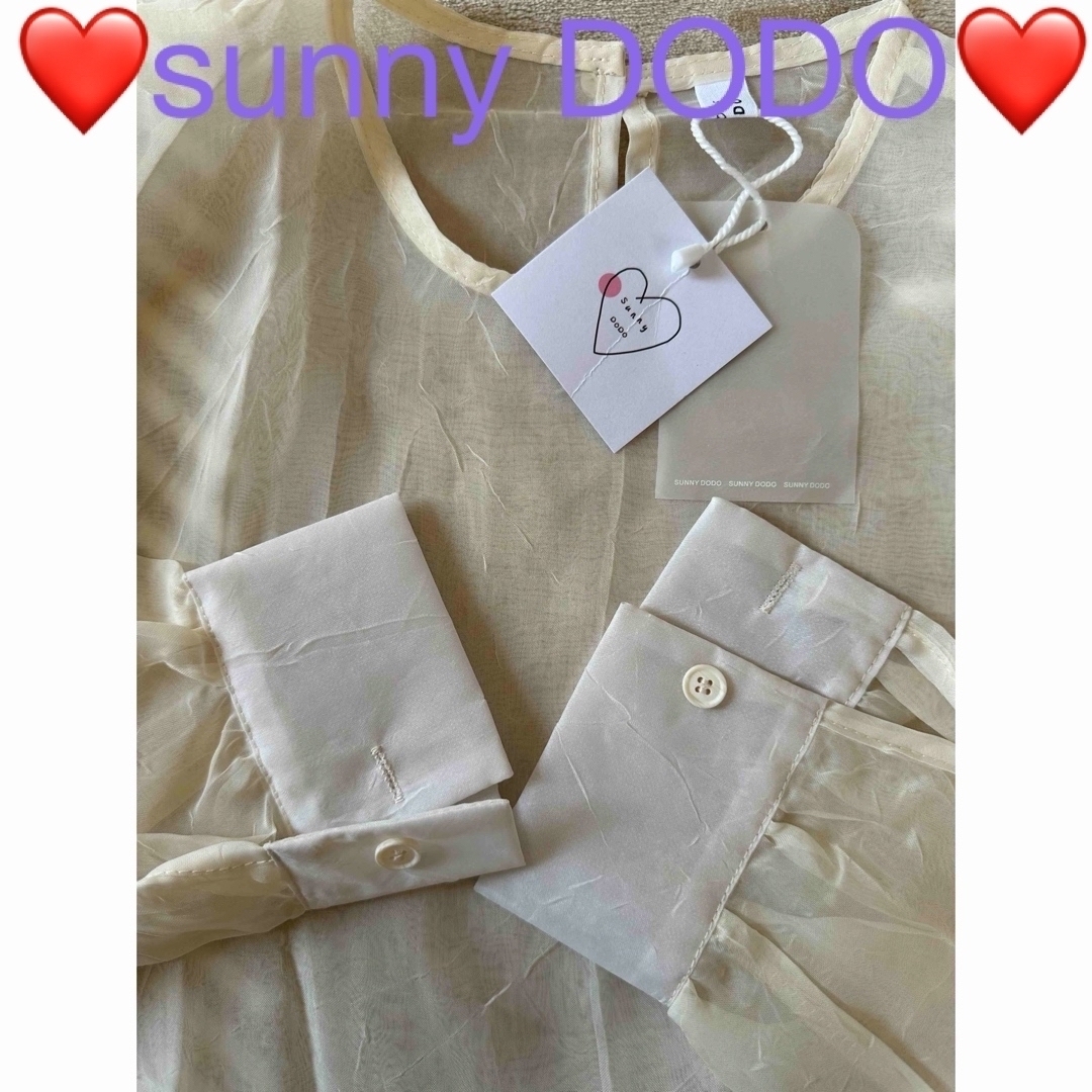 dodo(ドド)の❤️sunny DODO❤️ドド❤️シースルー❤️シアートップス❤️ レディースのトップス(カットソー(長袖/七分))の商品写真