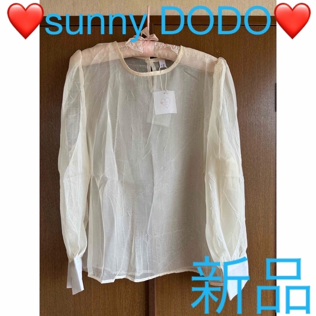 dodo(ドド)の❤️sunny DODO❤️ドド❤️シースルー❤️シアートップス❤️ レディースのトップス(カットソー(長袖/七分))の商品写真