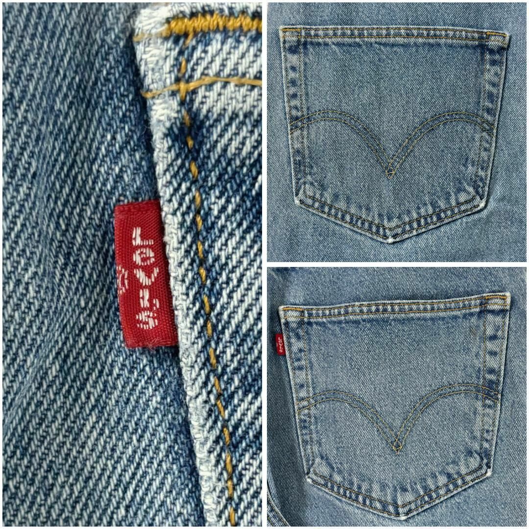 Levi's(リーバイス)のリーバイス550 Levis W38 ブルーデニムパンツ 水色 00s 8192 メンズのパンツ(デニム/ジーンズ)の商品写真