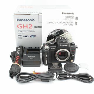 パナソニック(Panasonic)の★美品★ パナソニック LUMIX DMC-GH2 ボディ ブラック(デジタル一眼)