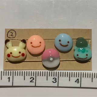 ポケモン(ポケモン)の② ネイルパーツ　ポケモン(デコパーツ)