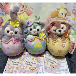 ディズニー　カムファインドスプリング　ぬいぐるみチャーム　3点セット(ぬいぐるみ/人形)