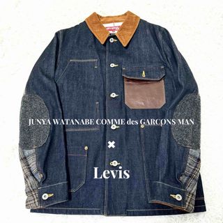 JUNYA WATANABE MAN - 極美品　ジュンヤワタナベ　リーバイス　コーデュロイ デニム　カバーオール　M