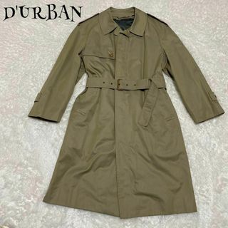 ダーバン(D’URBAN)のD'URBAN ダーバン☆トレンチコート ステンカラーコート カーキ 90A4(トレンチコート)